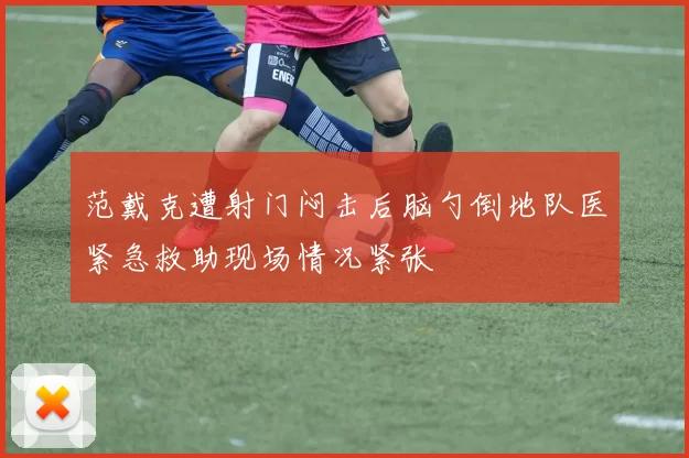 范戴克遭射门闷击后脑勺倒地队医紧急救助现场情况紧张